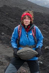 Etna bombe volcanique