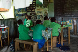 Vanuatu - Ambrym - Endu - école